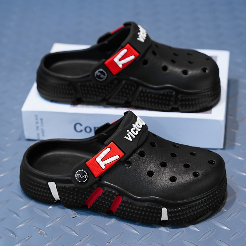 Дышащие EVA-тапочки для детей для мальчиков и девочек, всесезонные, нескользящие, для дома и улицы