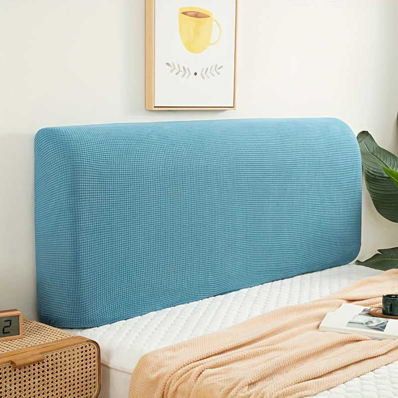Machine Washable Polyester Fiber Fill Headboard Cover with Macaron-Inspired Corn Texture