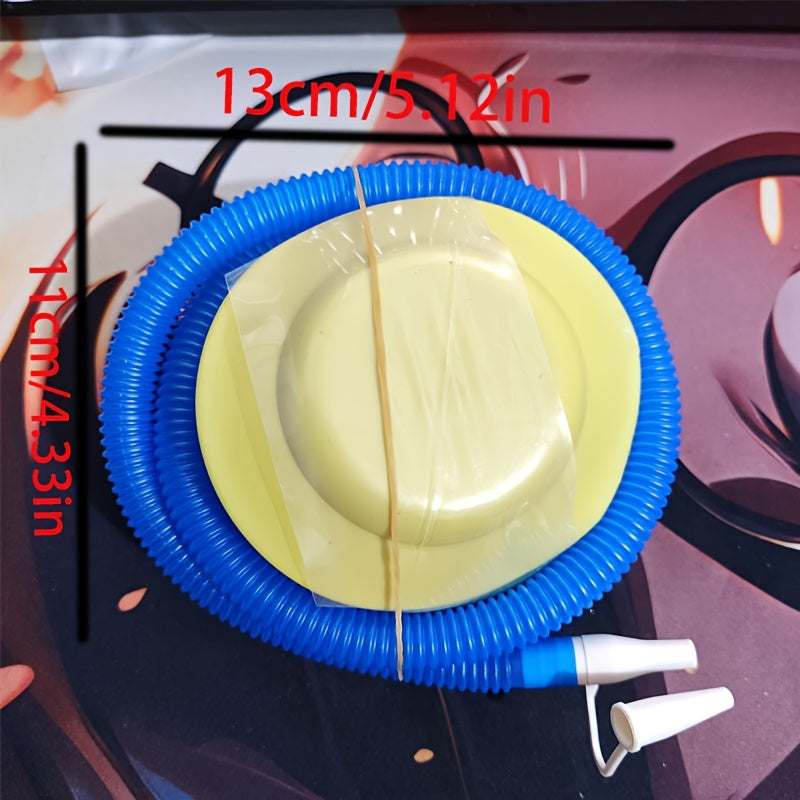 Portable Foot Pump for Balloons and Inflatables Compact Manual Inflator for Parties and Events