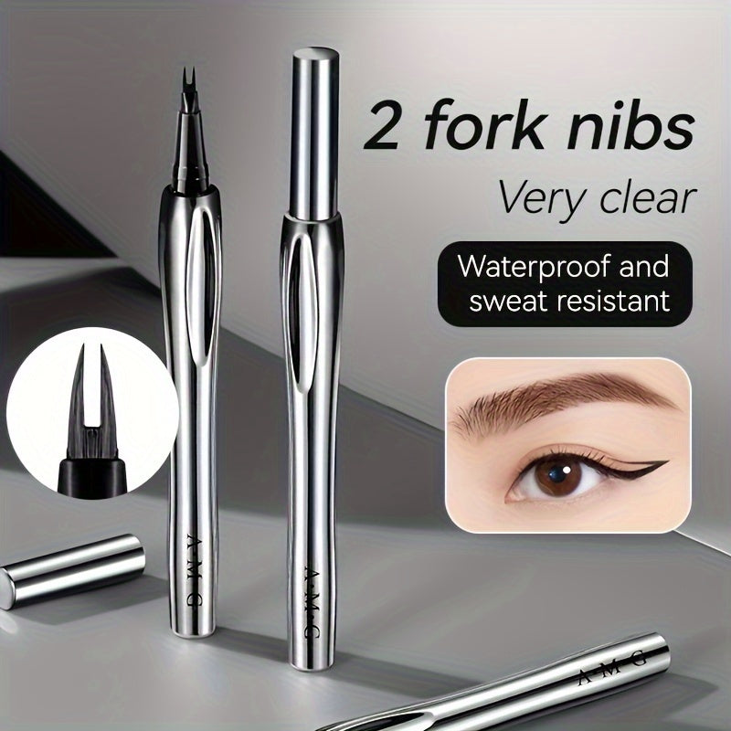 Dual-Ended Waterproof Eyebrow Pencil for All Skin Types