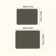 Ultra-Absorbent Rubber Drying Mat with Non-Slip Surface and Splash Guard