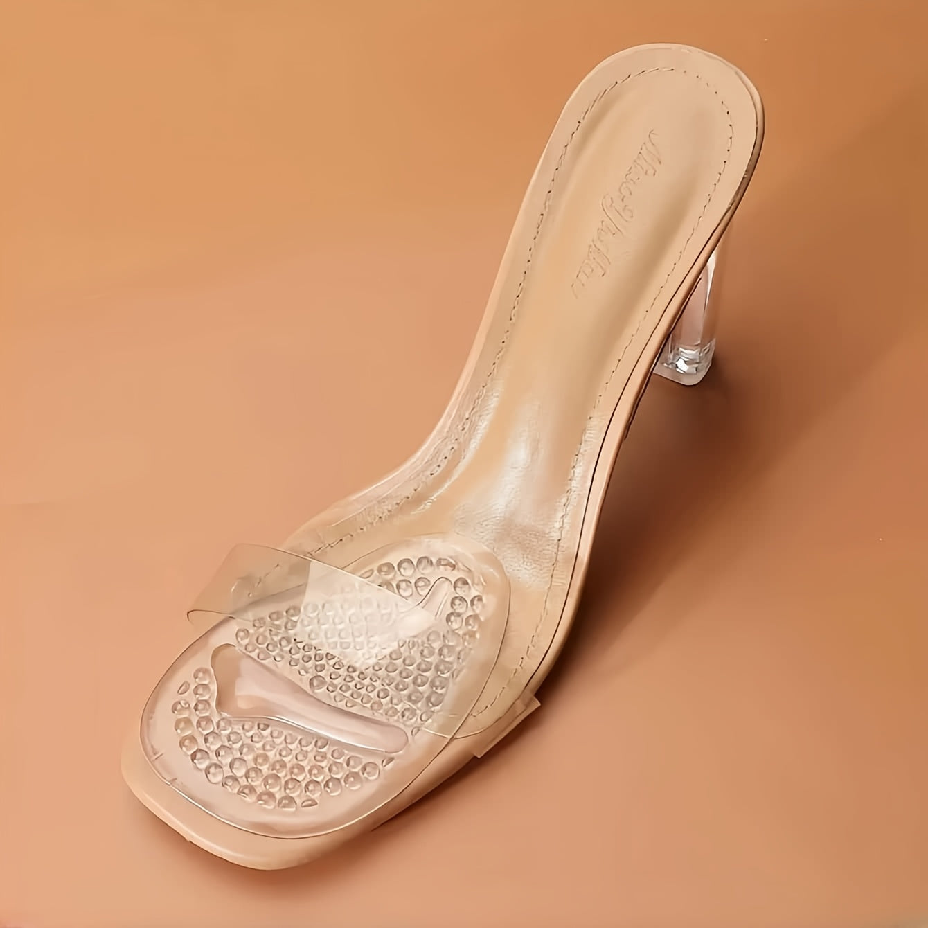 Women's Silicone Slip-Resistant High Heel Shoe Pads with Soft Insoles