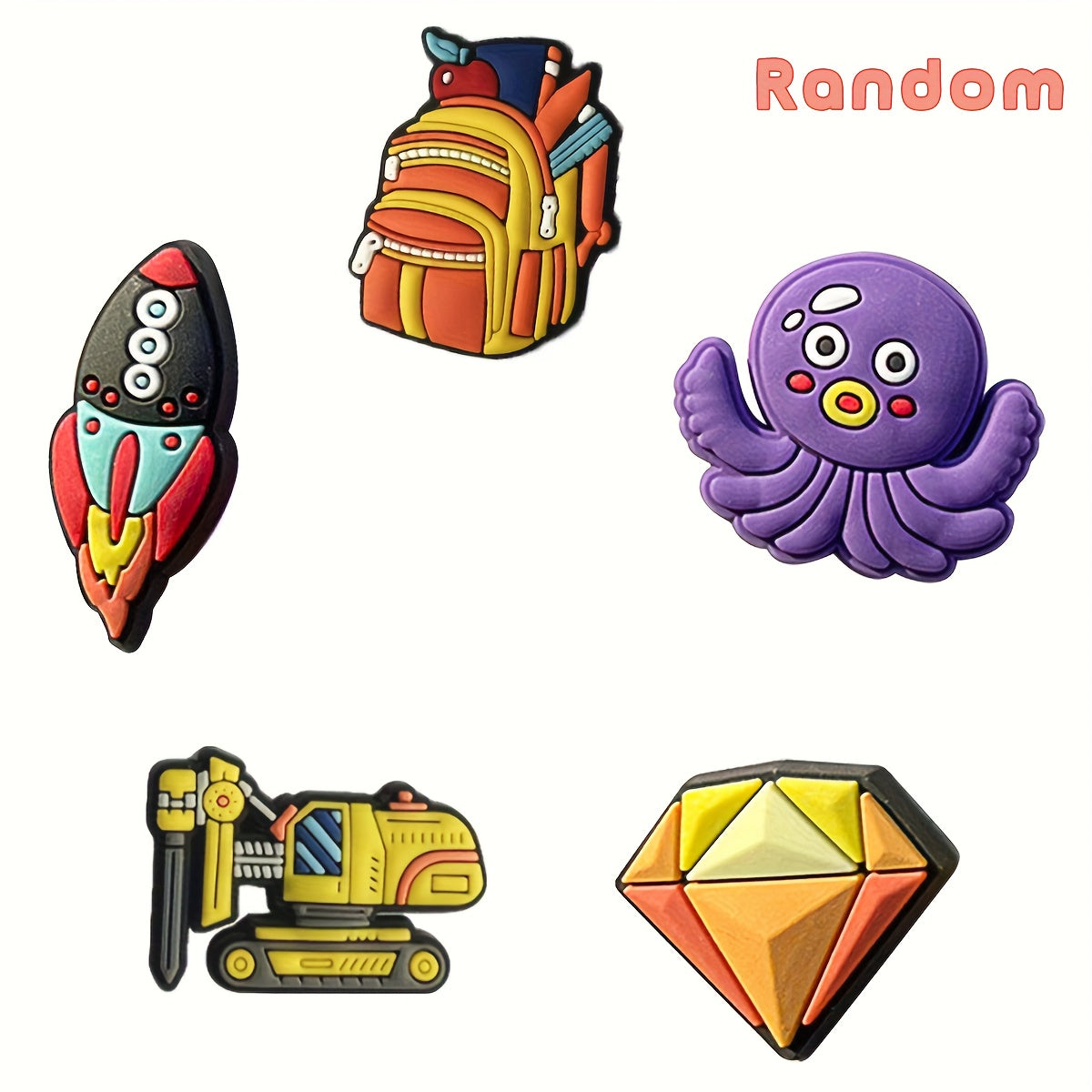 Assorted Shoe Charms for Sneakers and Bracelets 30/50/100/125pcs