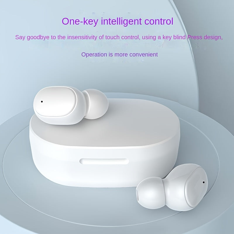 Auriculares inalámbricos para deportes y juegos, auriculares TWS de alta fidelidad estéreo con aislamiento de ruido