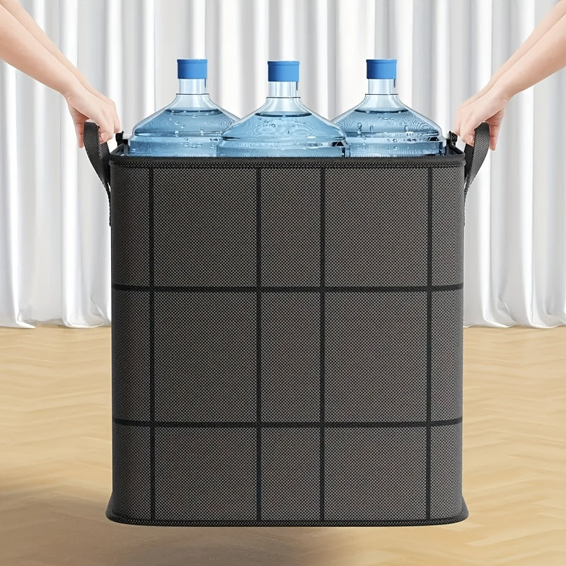 Qo‘lqopli polyester saqlash sumkasi, sayohat va yotoqxona tashkiloti uchun katta hajmli