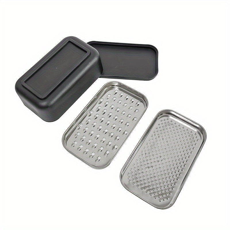 Rallador de verduras de acero inoxidable multiusos para triturar zanahorias, patatas y queso