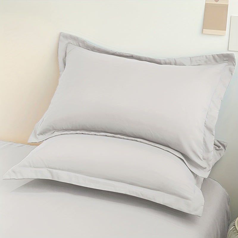 Solid Color Pillowcase without Core Envelope Sealing for Bedroom Bedding