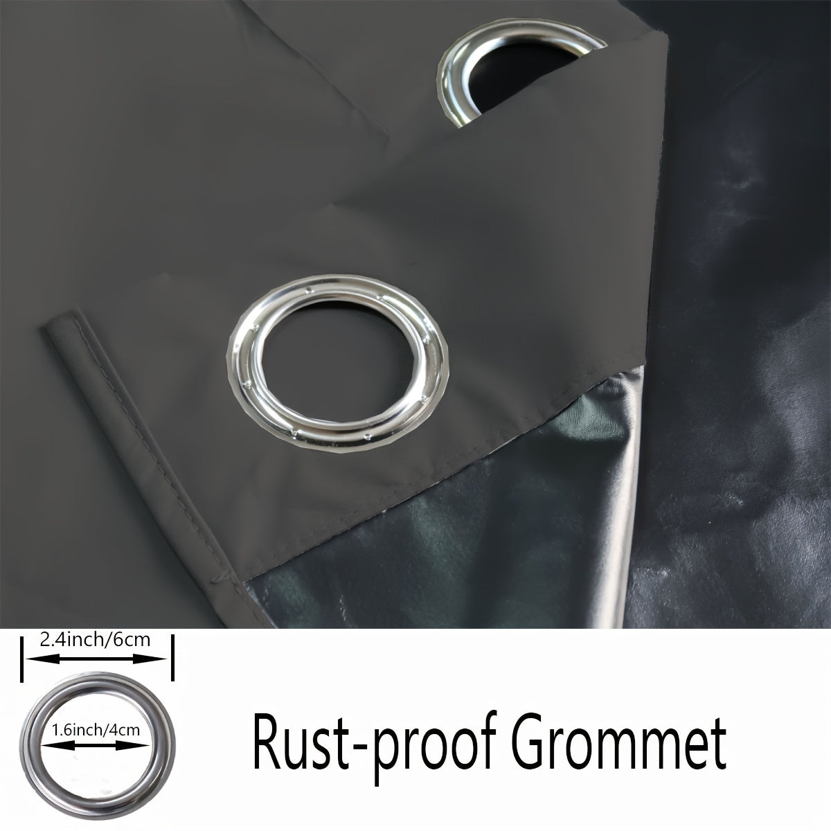 Cortinas blackout aislantes de 2 piezas con forro recubierto para sala de estar, dormitorio, cocina y baño