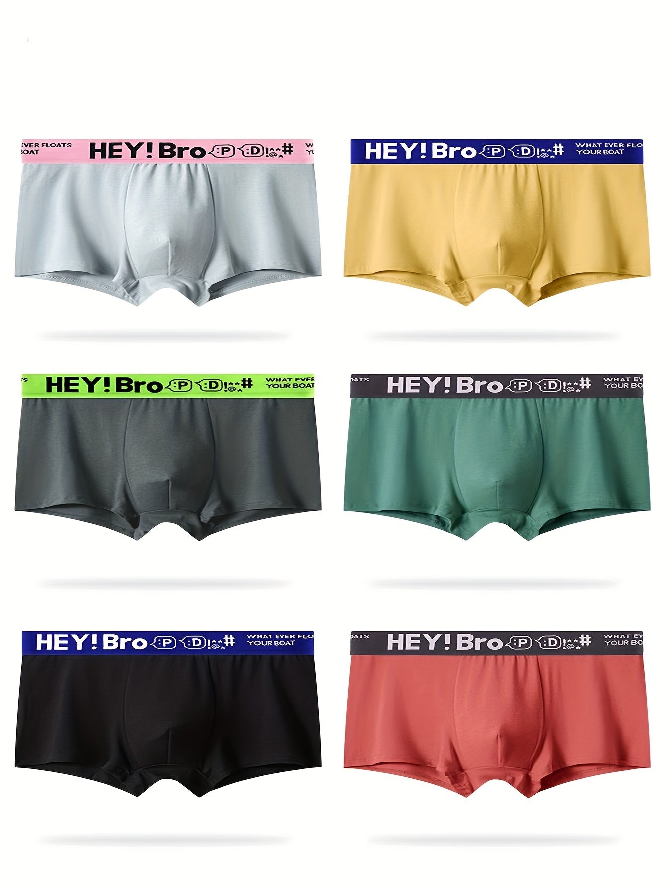 Erkaklar paxta boxer shortlari katta o'lchamlar tasodifiy ranglar zamonaviy belbog'