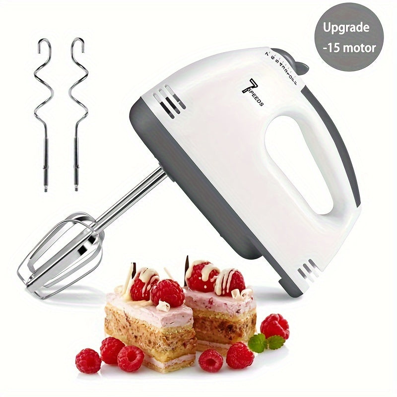 Electric Hand Mixer 7 Speed Stainless Steel Beaters 220V Food Grade Safety