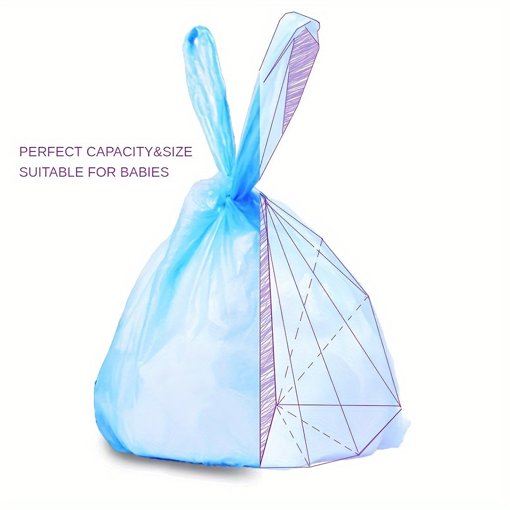 Disposable Diaper Bags 10-90 Pack Scented Leak-Proof Garbage Bags for Diapers and Pets