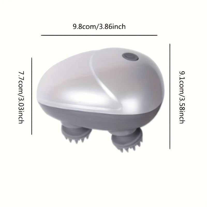 Portable Electric Massager for Men Women Pets Rechargeable Lithium Battery USB Charging Quiet Spa Experience