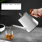 Stainless Steel Teapot Induction Compatible for Loose Leaf and Blooming Tea