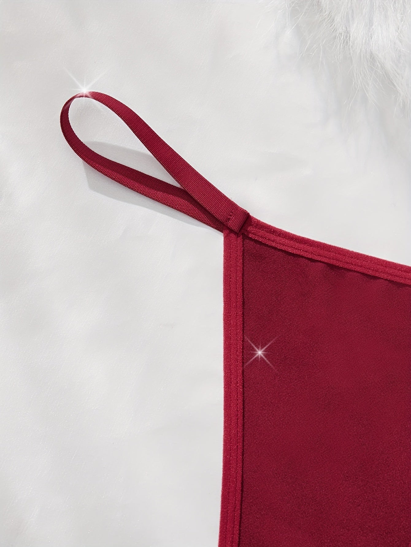 Women's Low Waist Thong with Metal Ring Lingerie