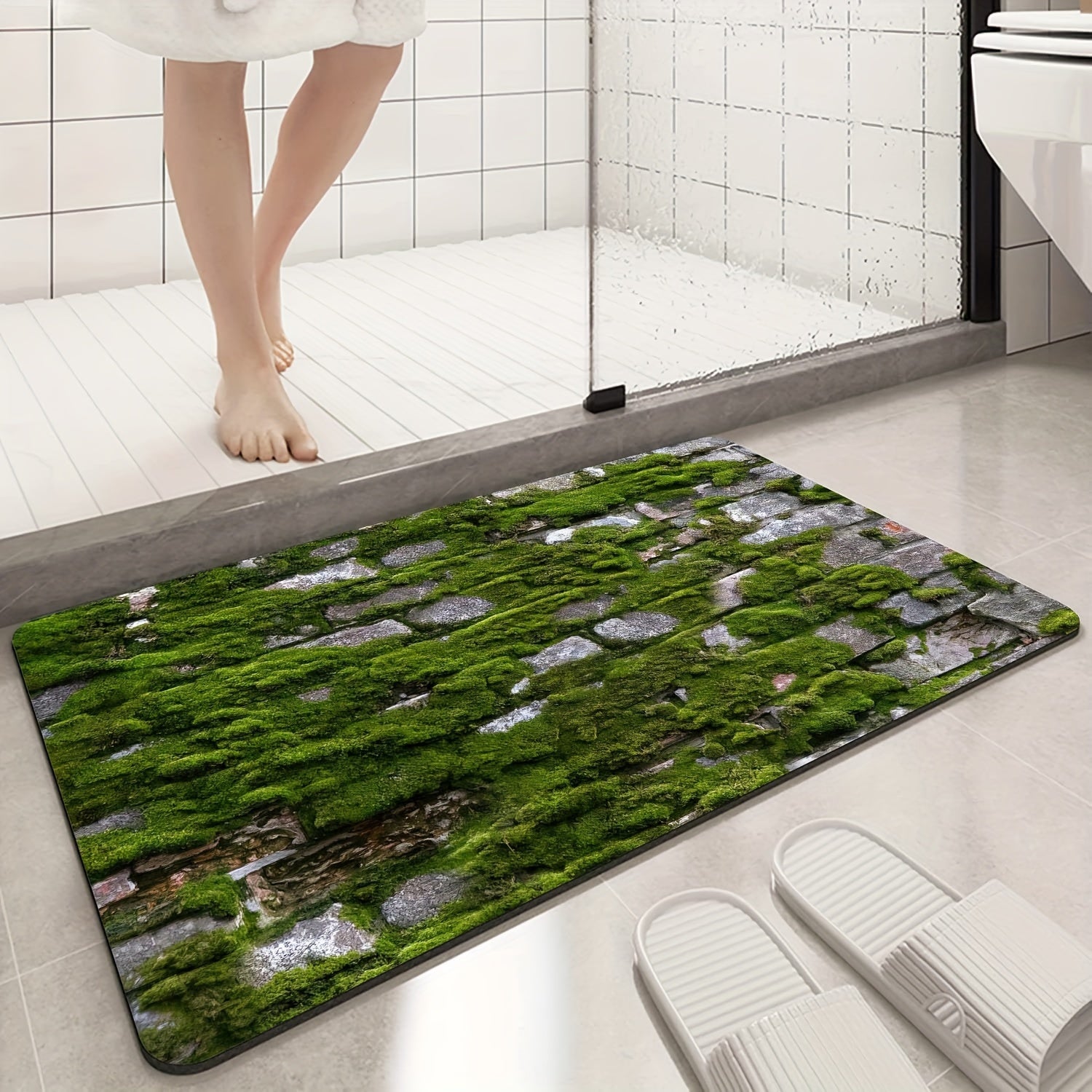 Rustic Welcome Mat for Front Door Indoor Outdoor Farmhouse Kitchen Carpet