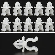 10Pcs Car Hood Support Rod Retainer Clips Durable Plastic Bonnet Stay Fasteners