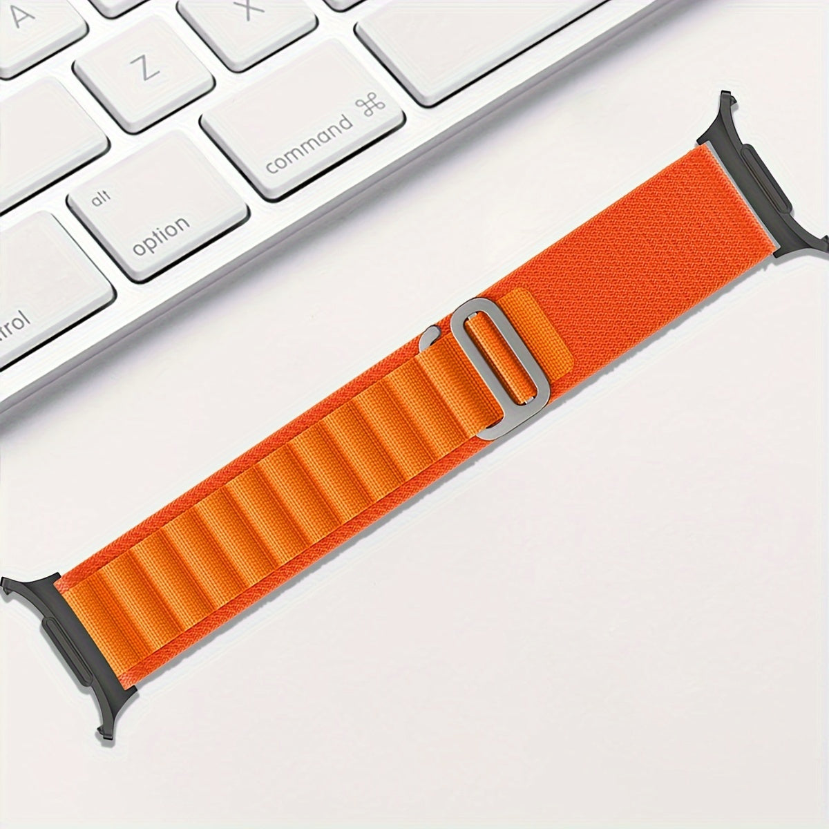 Nylon Sport Watch Band for Samsung Galaxy Watch Ultra 47mm Waterproof Breathable Adjustable