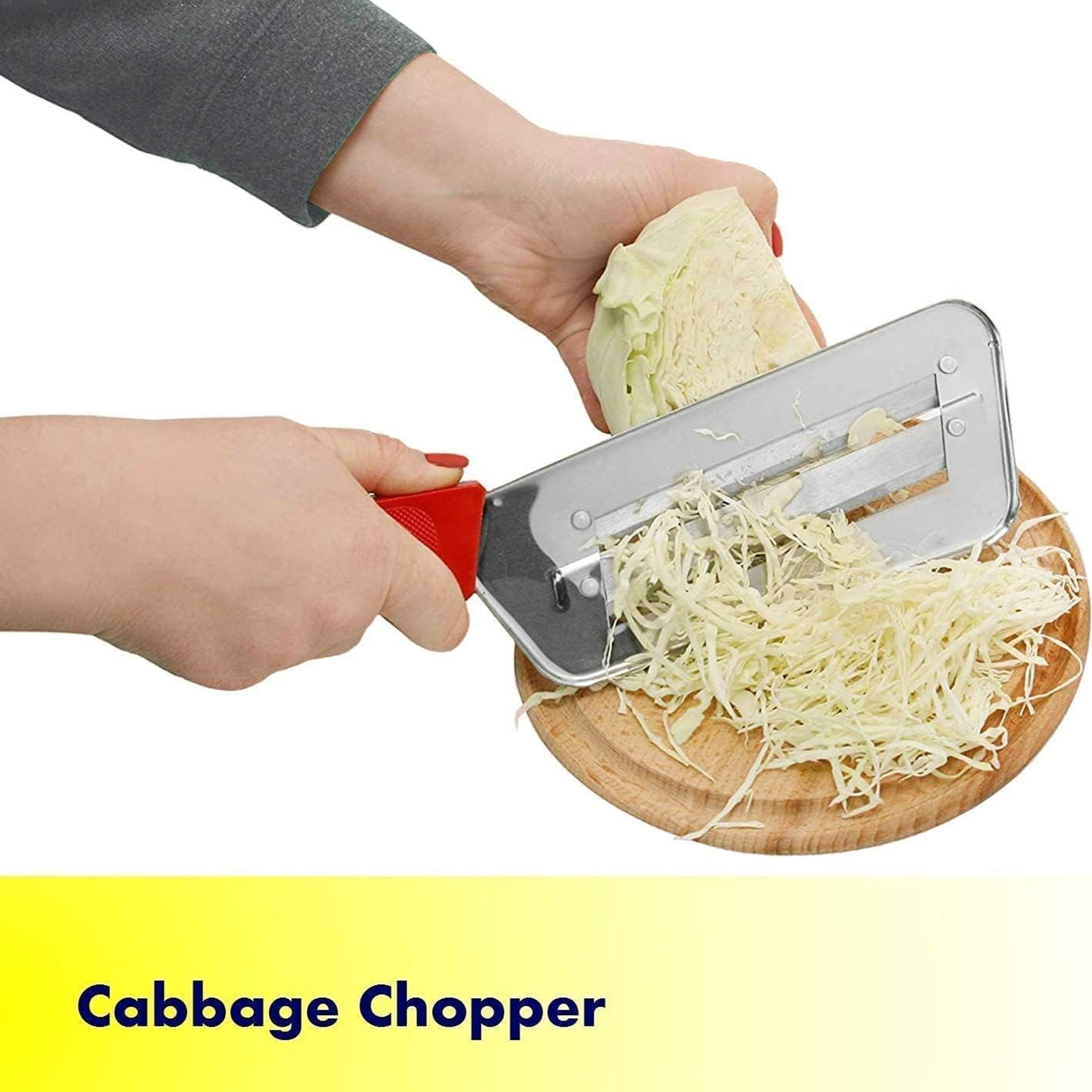 Stainless Steel Cabbage Slicer Manual Vegetable Fruit Shredder Kitchen Tool