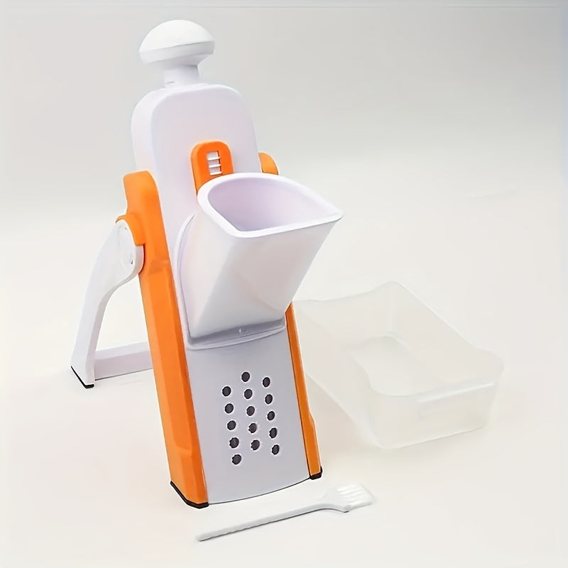 Multifunctional Vegetable Fruit Slicer Grater Manual Kitchen Gadget Plastic