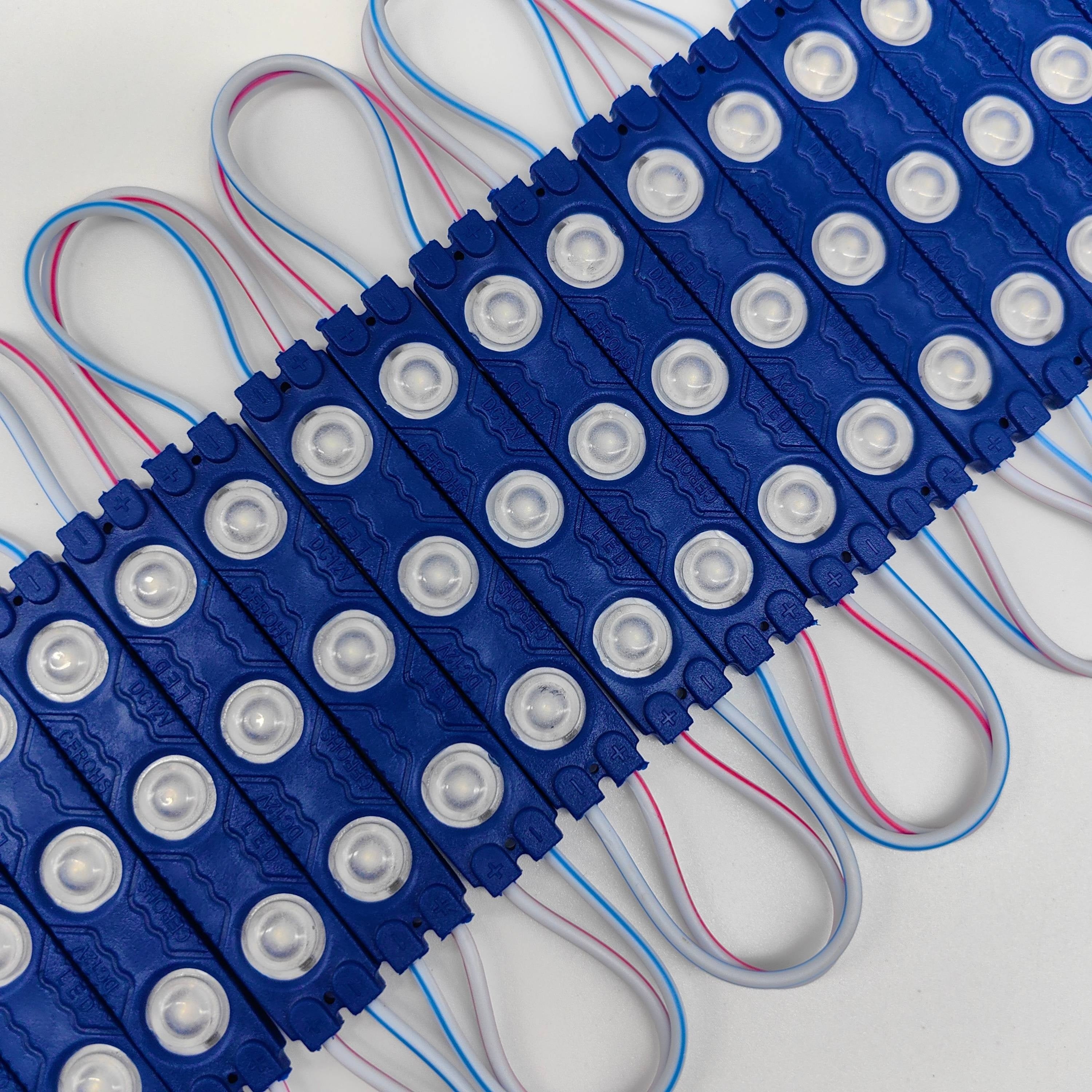 Kit de 20 piezas de módulos LED 2835 con cinta IT para señalización con letras en canal