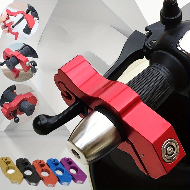 Motorcycle Handle Lock Safety Lock for Scooters ATV Dirt Bikes Anti-Theft