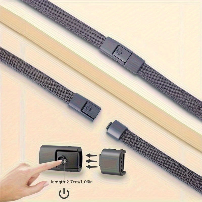 Unisex Metal No-Tie Lazy Shoelace Buckles Assorted Colors Easy One-Button