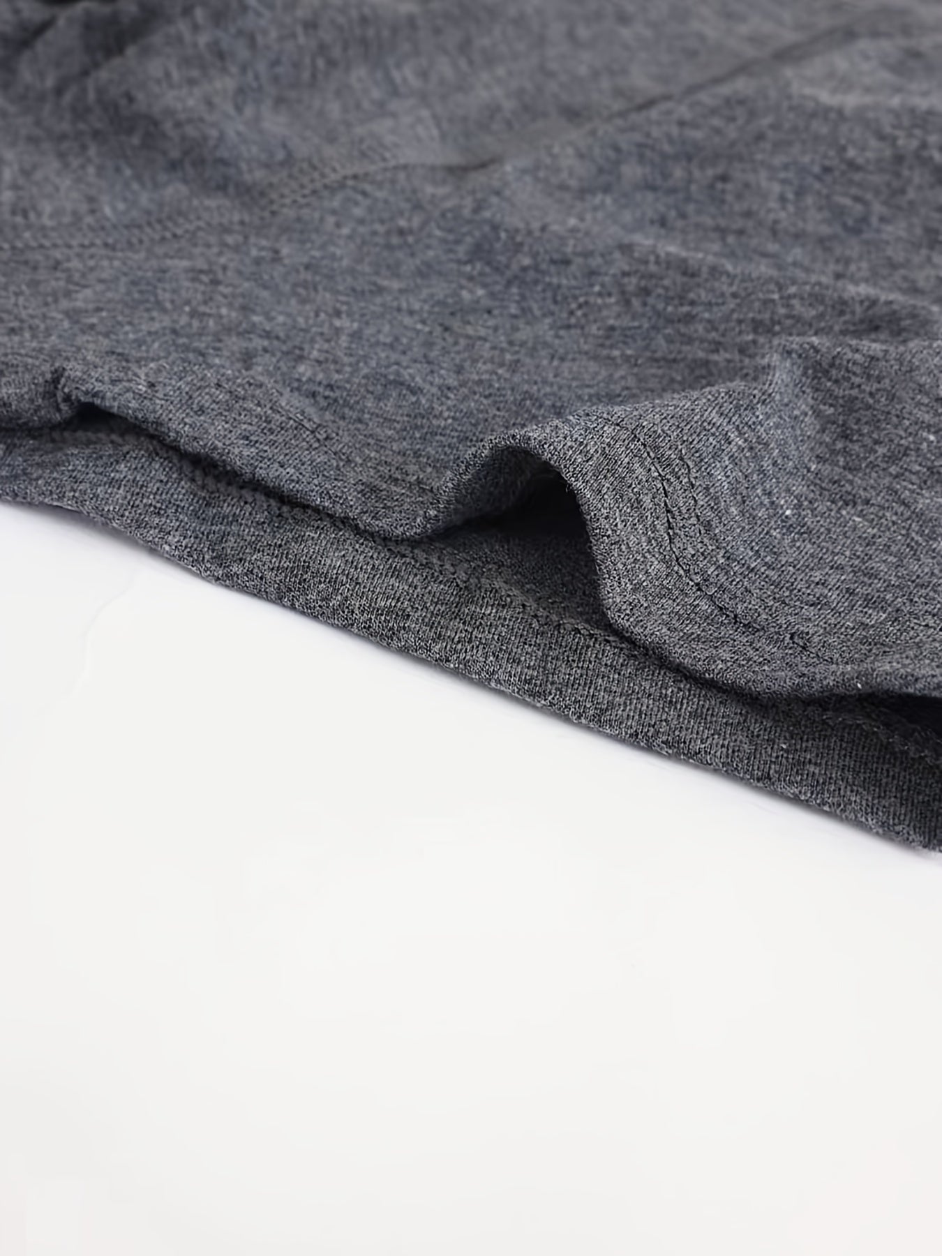 Men's Cotton Boxer Briefs Pack of 5 Solid Color Regular Fit