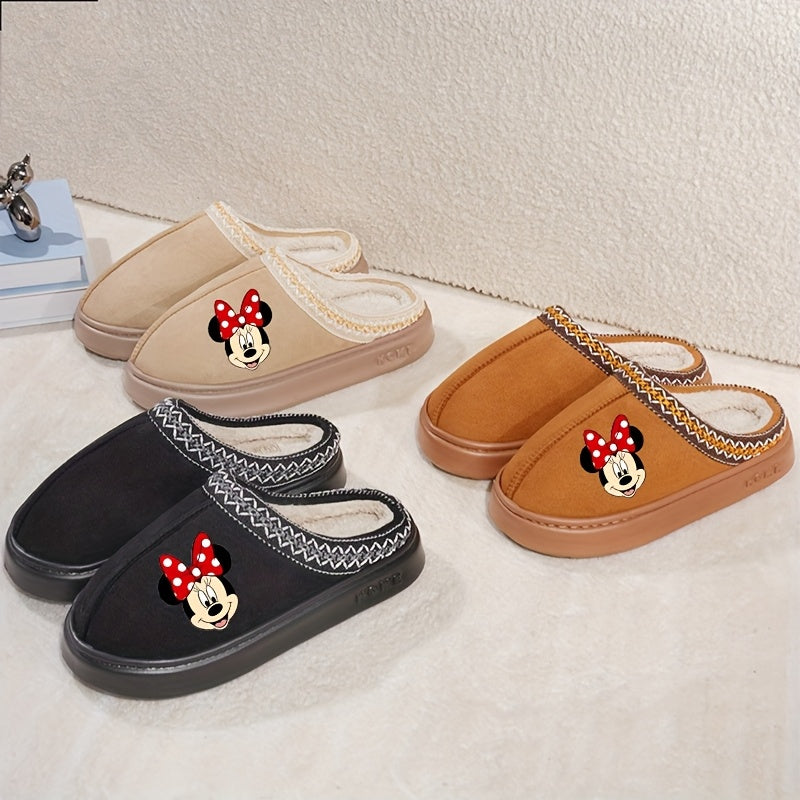 Women's 2D Printed Slip-On Slippers EVA Sole Indoor Outdoor Comfortable