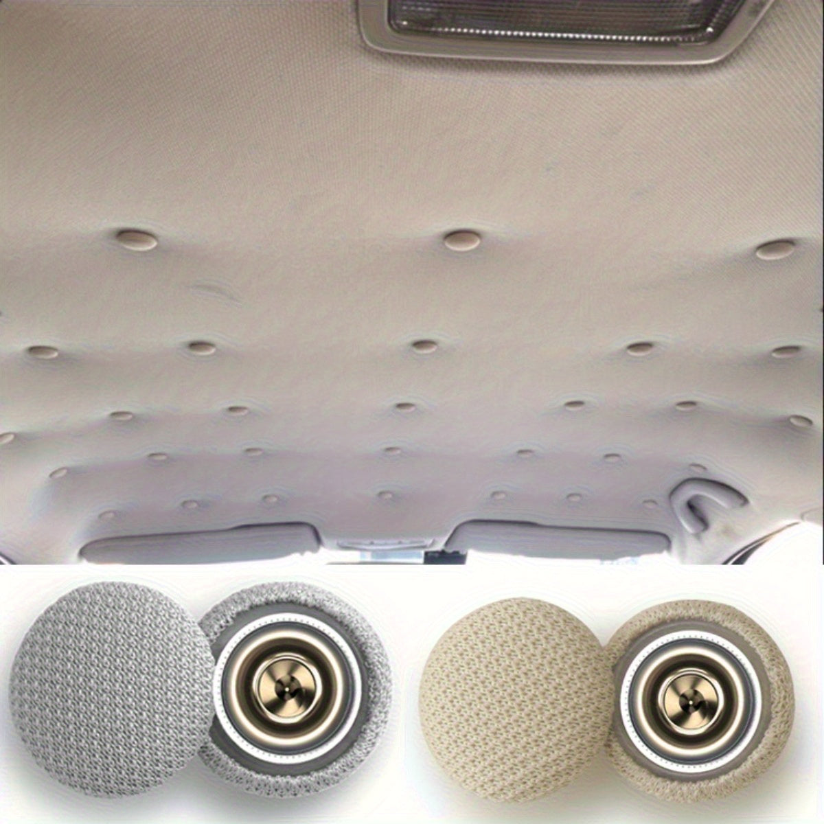 Car Roof Liner Repair Kit 10/30Pcs Ceiling Buckle Sagging Headliner Pins