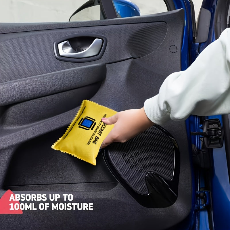 Bolsa reutilizable de silicona para deshumidificación de coche 100g Absorbedor de humedad para vehículo