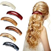 Multi-Color Hair Clip Set for Women and Girls, 6 Pieces, Ponytail Barrettes