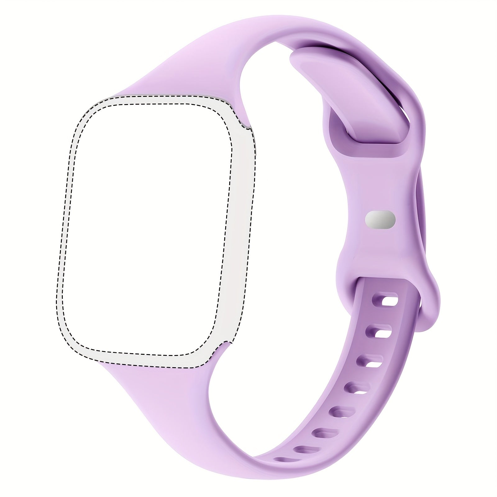 Slim Silicone Watch Bands for Men Women Compatible with Apple Watch Series 1-10 Ultra SE 38mm 40mm 42mm 44mm 45mm 49mm