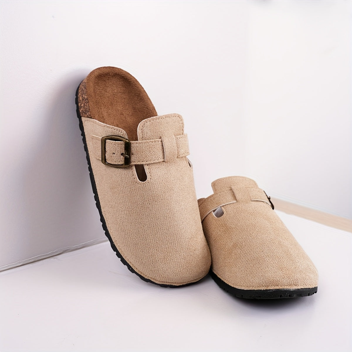 Men's & Women's Slip-On Casual Shoes - Brown Lightweight Breathable Fabric