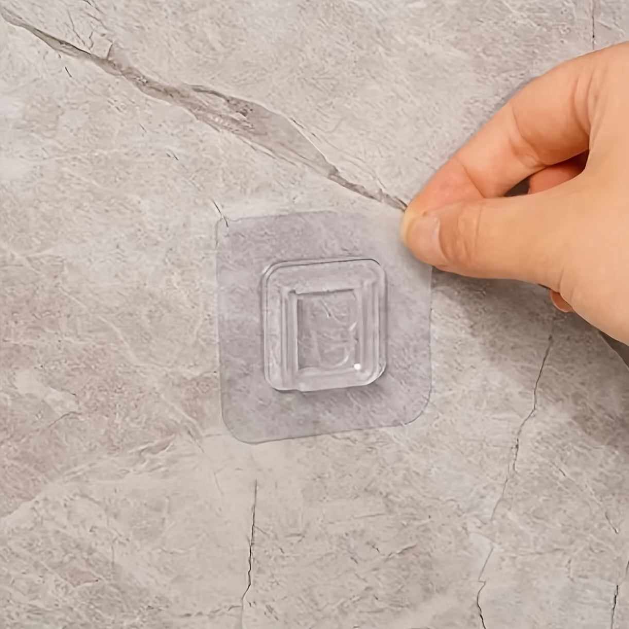 Contemporary Hand-Shaped Wall Hook with Candle Holder Strong Adhesive Holds Up to 1kg for Keys Towels Bathroom Bedroom