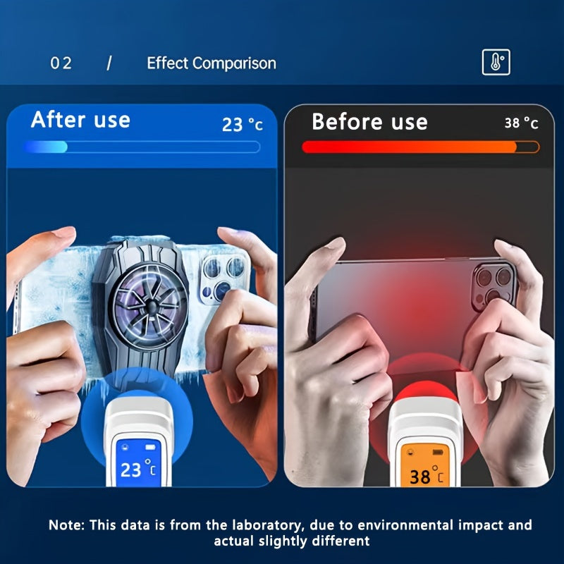 USB Phone Cooler Fan for Mobile Phones with Cooling Effect