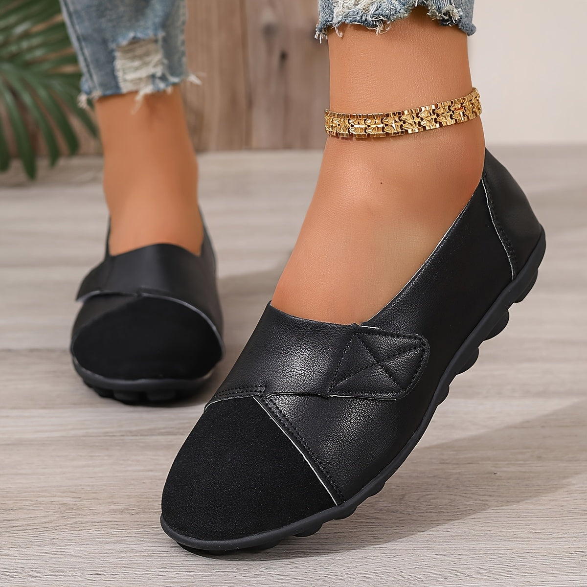 Women's Lightweight Casual Sneakers, Low-Top Shoes with Rubber Sole, Multiple Colors