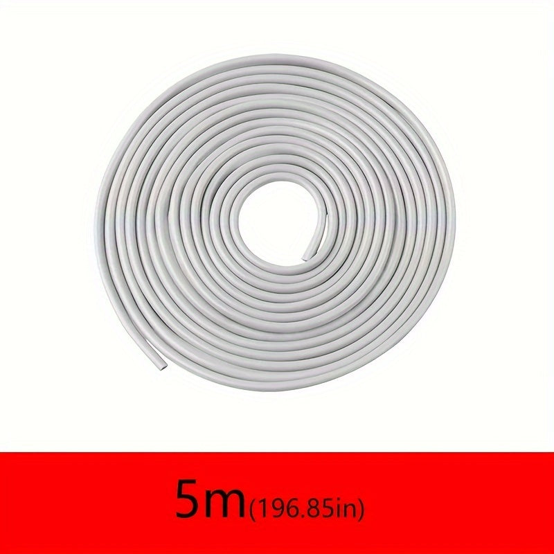 Universal Car Door Edge Protector Rubber Scratch Guard Clear Trim Molding