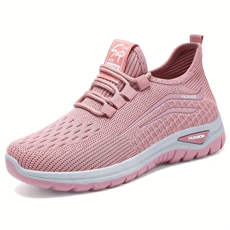 Women's Fashion Sneakers Soft Sole Breathable Fabric Casual Athletic Shoes
