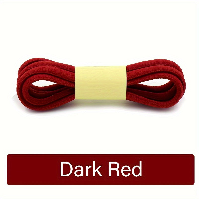 Unisex Polyester Canvas Shoe Laces for Casual and Sports Shoes, Rainbow