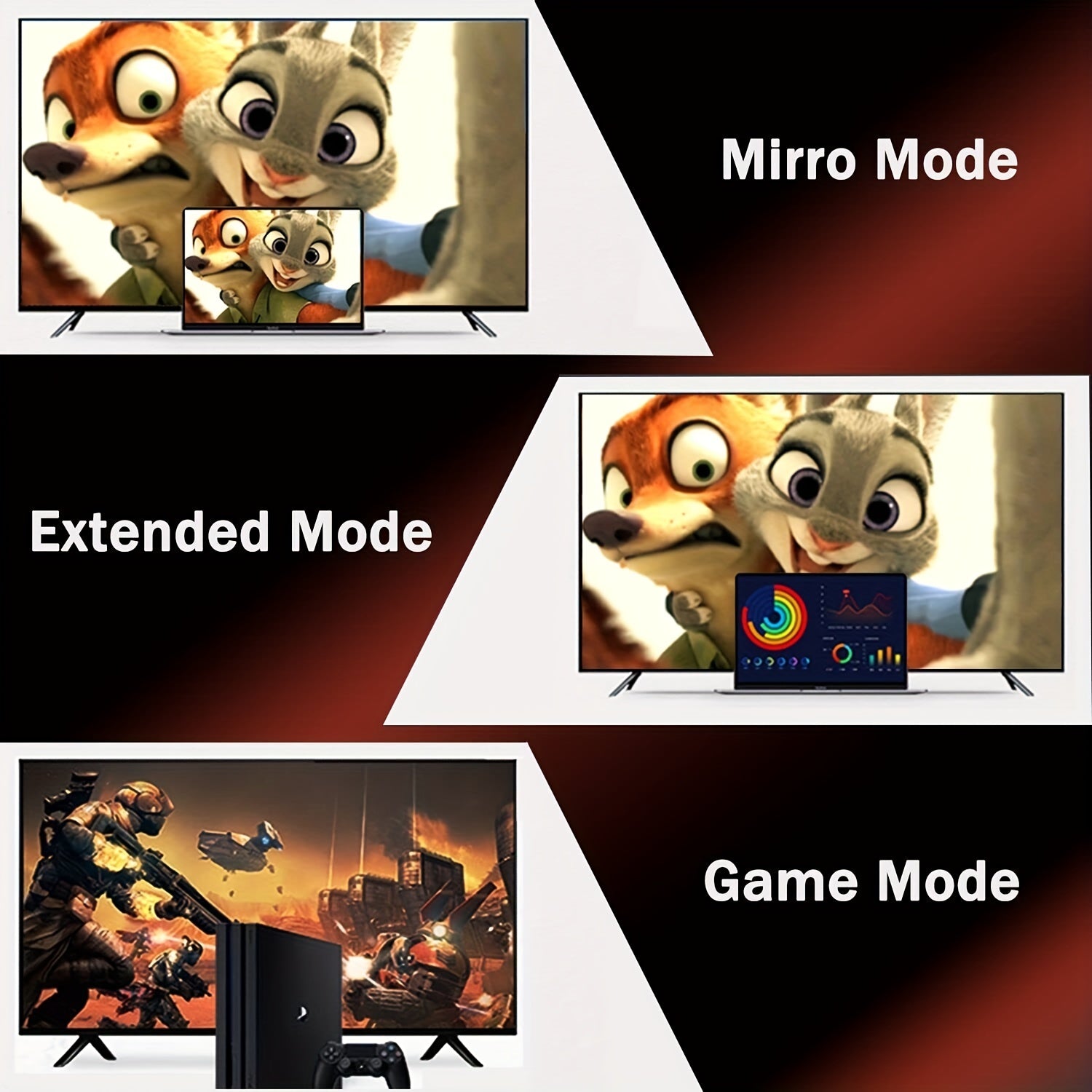 Высокоскоростной 3D HDMI-кабель для ТВ, PS4, Blu-ray, 6 футов, черный