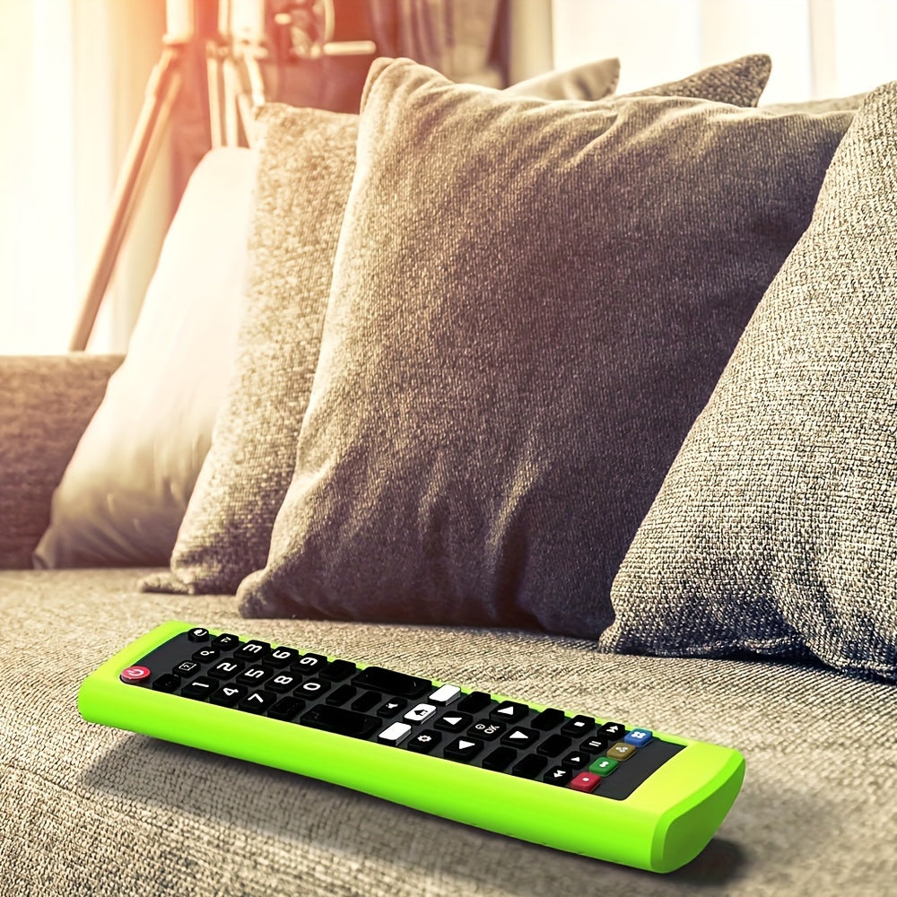 Силиконовый чехол для пульта дистанционного управления телевизора, противоскользящий, прочный, подходит для конкретных моделей, стильный для домашнего кинотеатра.
