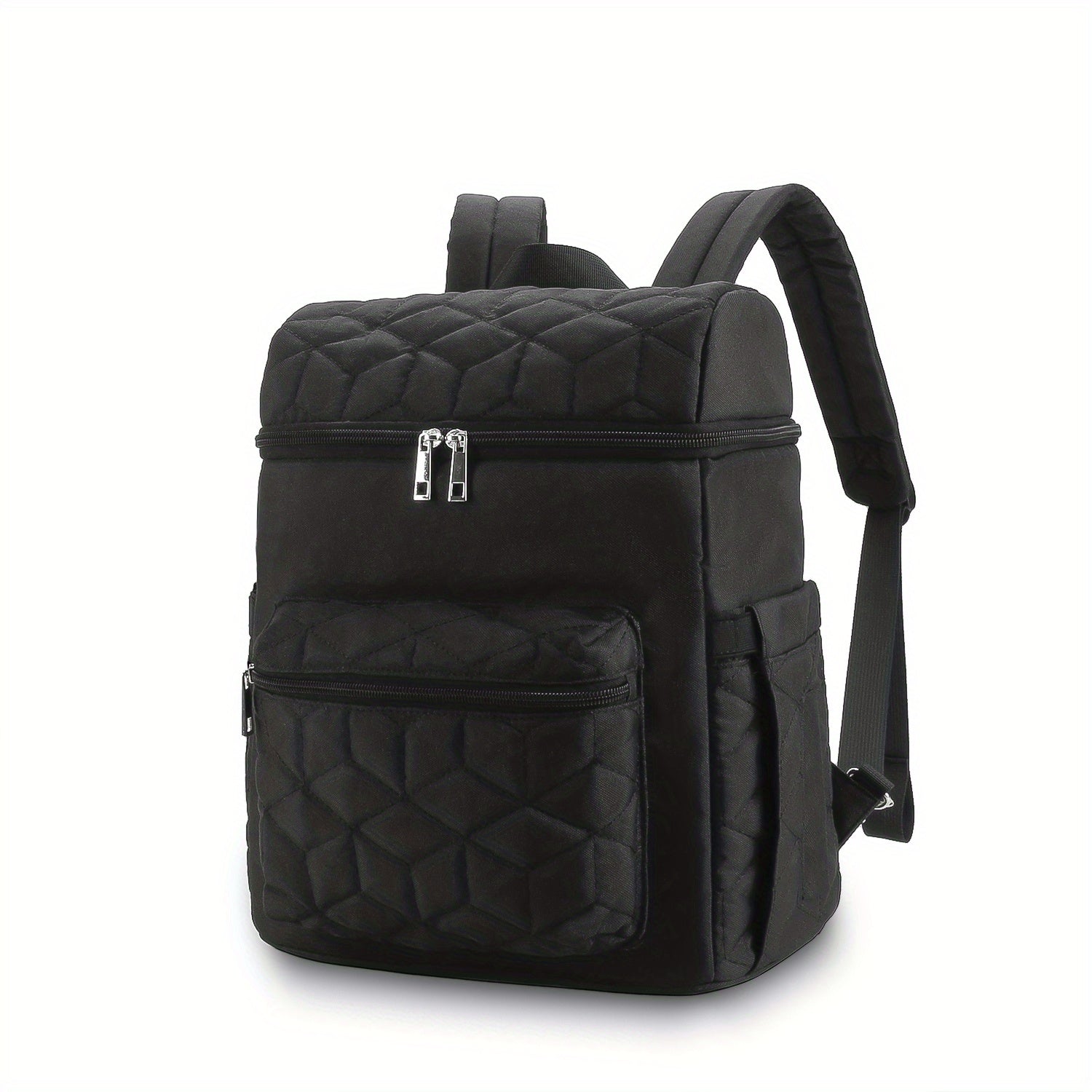 Large Capacity Waterproof Diaper Bag Backpack with Multiple Pockets for Moms