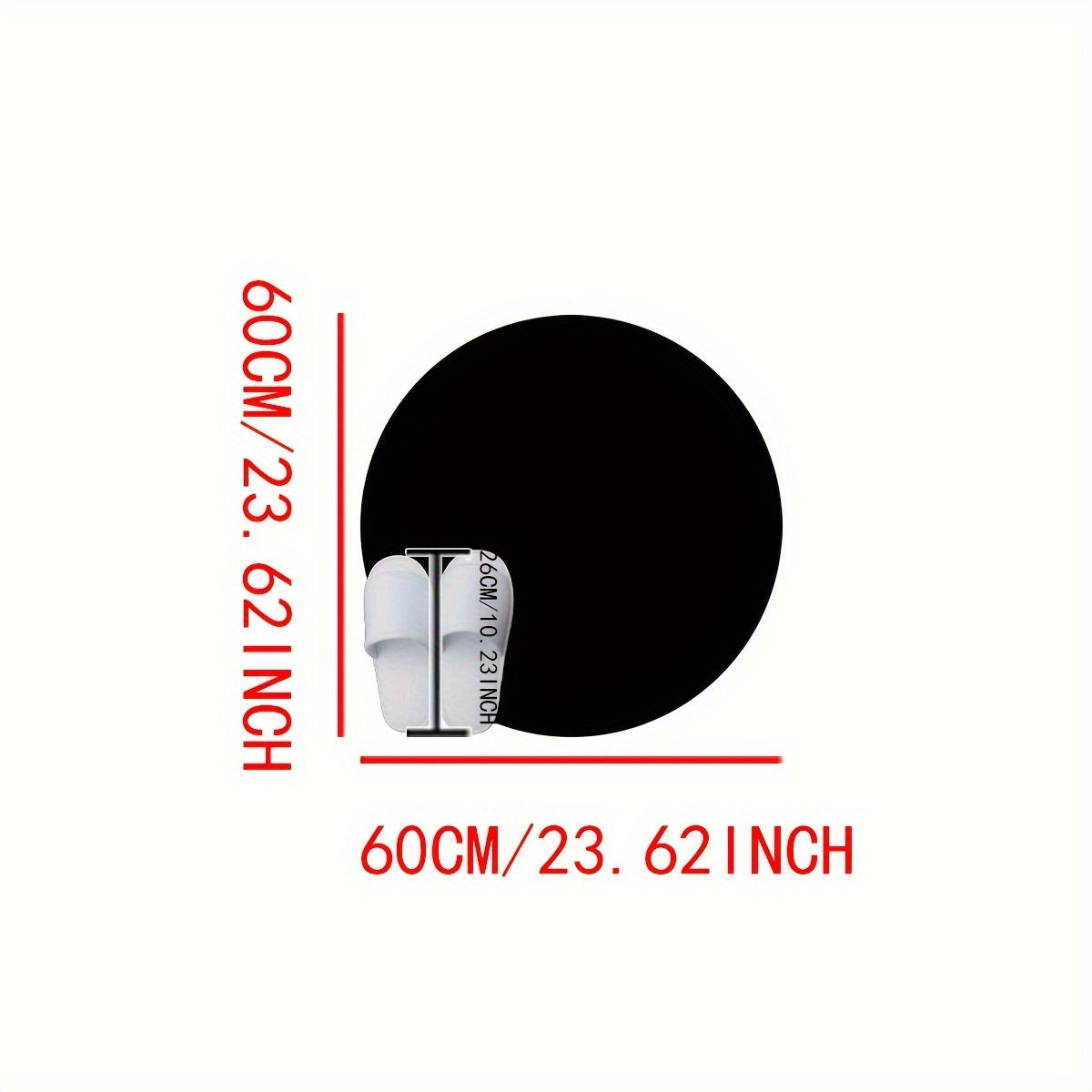 Bubble Velvet Round Carpet Soft Fluffy Indoor Rug for Bedroom Living Room Christmas Decor