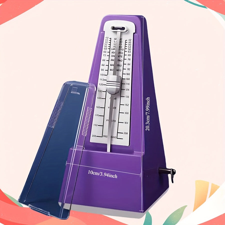 Mechanical Metronome ABS Plastic Accurate Timing Multiple Colors