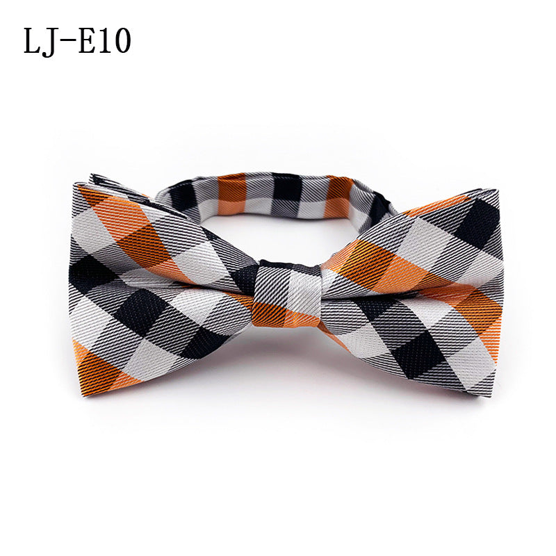 Men's Bow Tie Polyester Jacquard Fabric for Formal Events