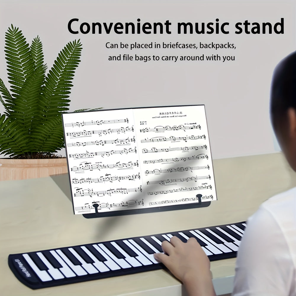 Портативная ABS-стойка для музыки для книг, планшетов и смартфонов Легкая для путешествий и хранения