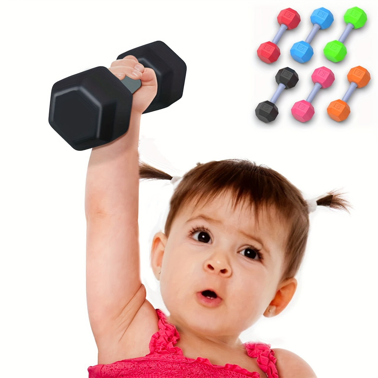 Baby Rattle Set for Newborns Lightweight Easy Grip Stimulating Toy