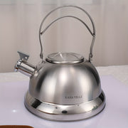 Stainless Steel Whistle Kettle 3L for Gas and Electric Stoves No Electricity Needed