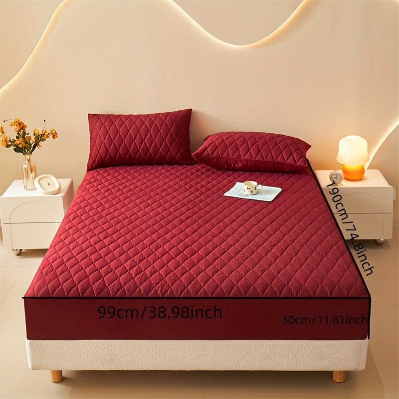 Breathable Waterproof Polyester Mattress Cover for Dormitory and Bedroom