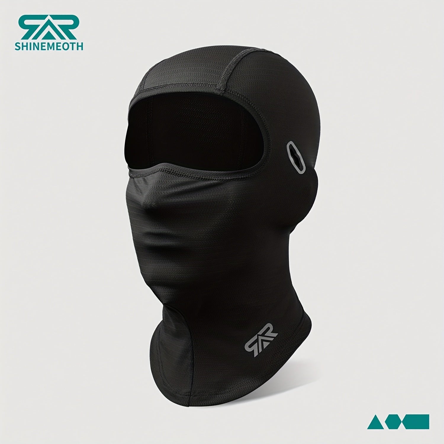 Full Face Mask with Glasses Opening Lightweight Windproof Sun Protection for Outdoor Activities